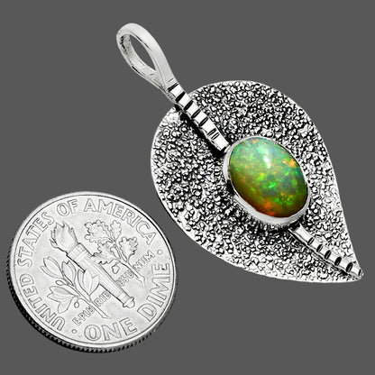 Natural Ethiopian Opal Pendant P-1218 SDP157427