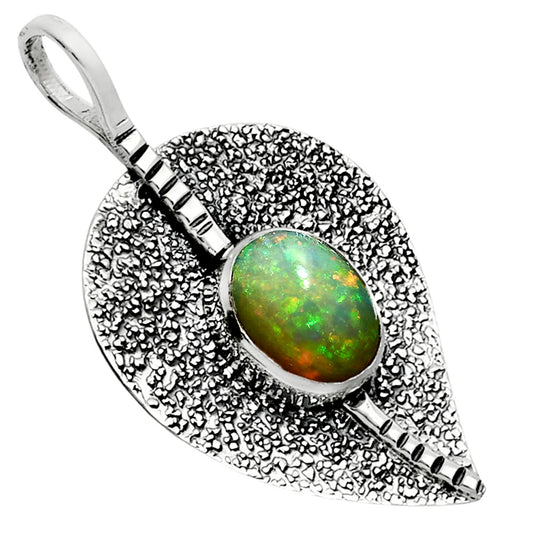 Natural Ethiopian Opal Pendant P-1218 SDP157427