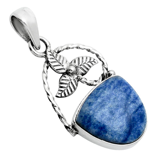 Natural Dumortierite Quartz Pendant P-1688 SDP157517