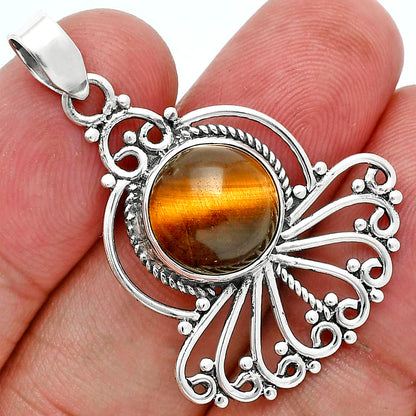 Natural Tiger Eye - Africa Pendant P-1544 SDP157542