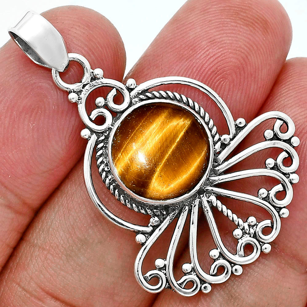Natural Tiger Eye - Africa Pendant P-1544 SDP157543