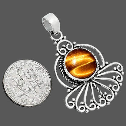 Natural Tiger Eye - Africa Pendant P-1544 SDP157543