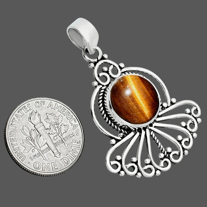 Natural Tiger Eye - Africa Pendant P-1544 SDP157544