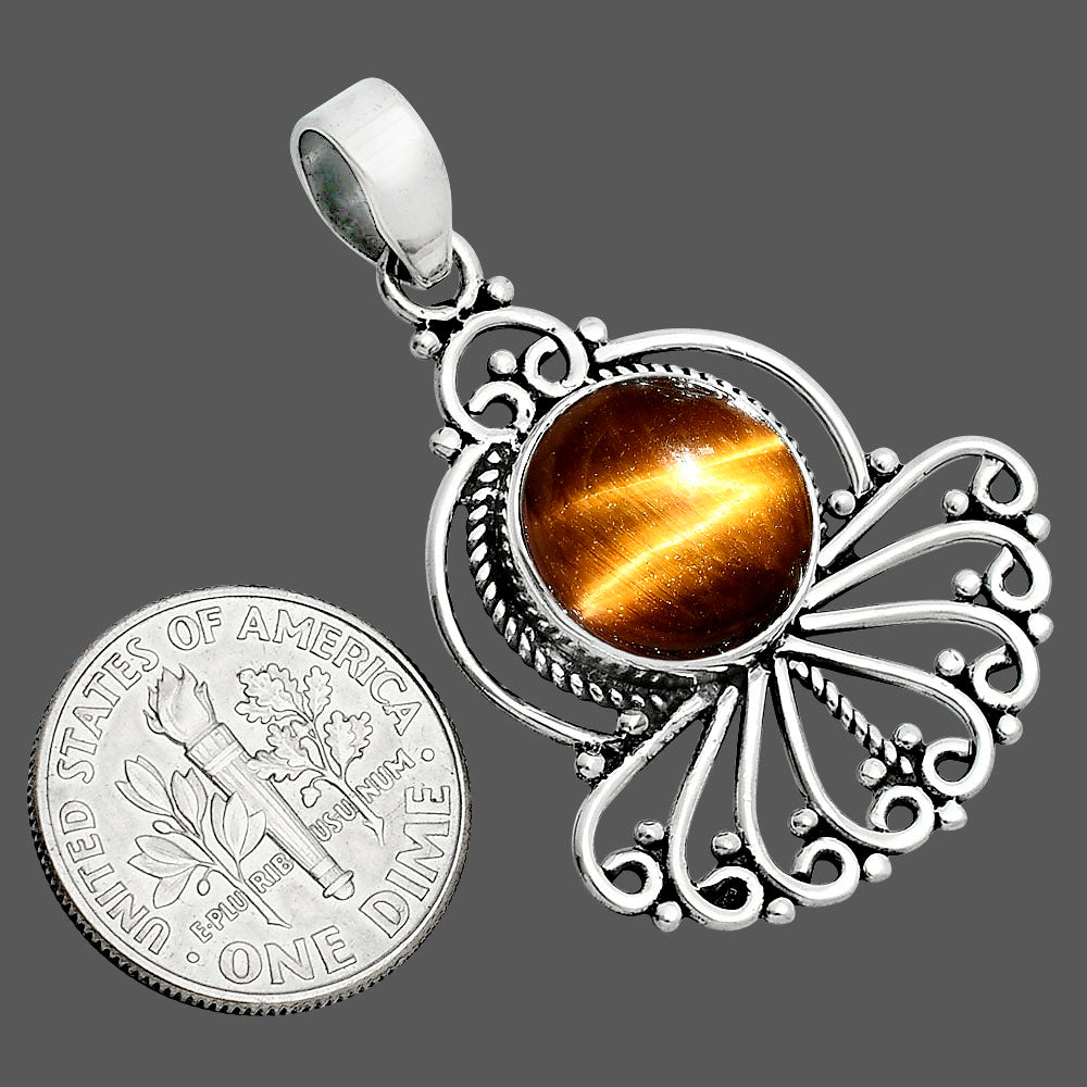 Natural Tiger Eye - Africa Pendant P-1544 SDP157545