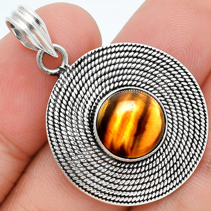 Natural Tiger Eye - Africa Pendant P-1354 SDP157552