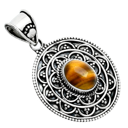 Natural Tiger Eye - Africa Pendant P-1214 SDP157570