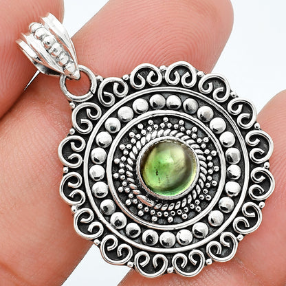 Natural Prehnite Pendant P-1214 SDP157572