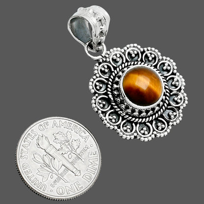 Natural Tiger Eye - Africa Pendant P-1214 SDP157578