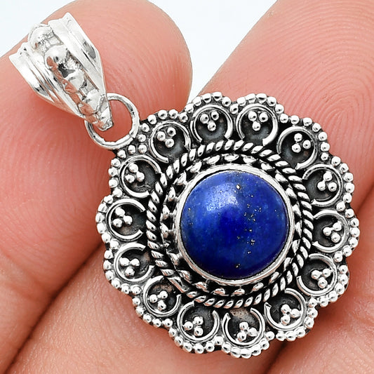 Natural Lapis Lazuli - Afghanistan Pendant P-1214 SDP157581