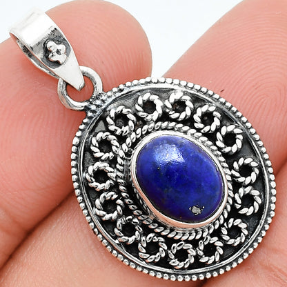 Natural Lapis Lazuli - Afghanistan Pendant P-1214 SDP157595