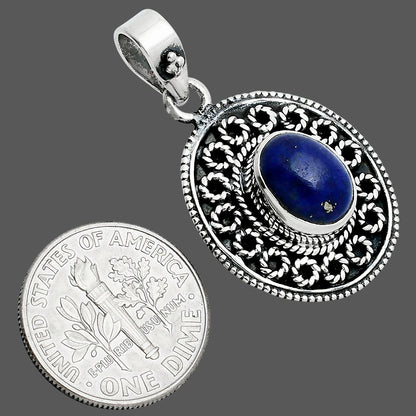 Natural Lapis Lazuli - Afghanistan Pendant P-1214 SDP157595