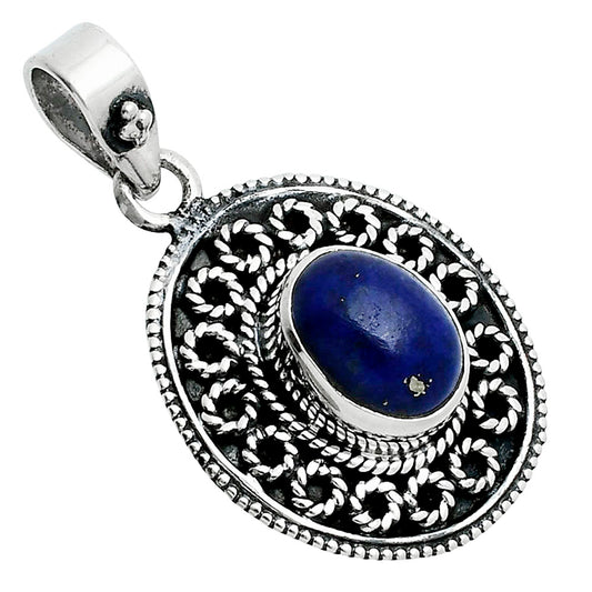 Natural Lapis Lazuli - Afghanistan Pendant P-1214 SDP157595