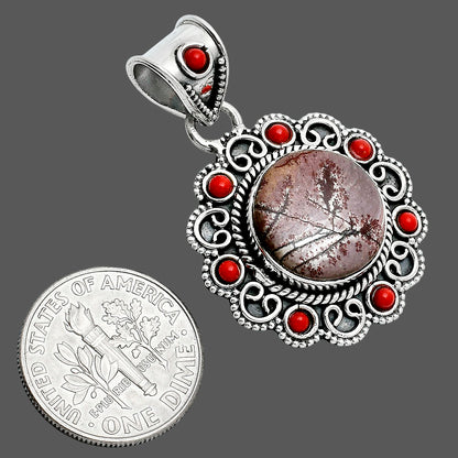 Natural Sonora Dendritic & Coral Pendant P-1144 SDP157604