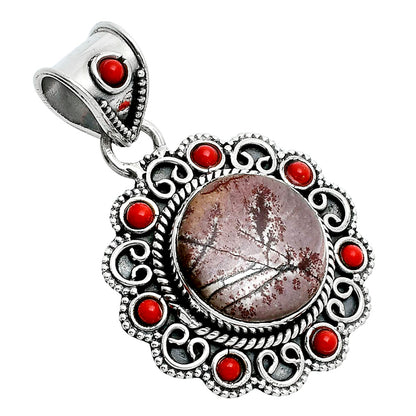 Natural Sonora Dendritic & Coral Pendant P-1144 SDP157604
