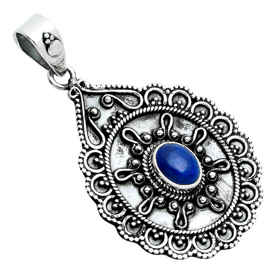 Natural Lapis Lazuli - Afghanistan Pendant P-1214 SDP157607