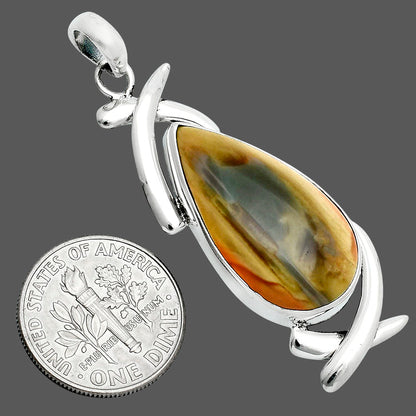 Natural Imperial Jasper - Mexico Pendant P-1428 SDP157617