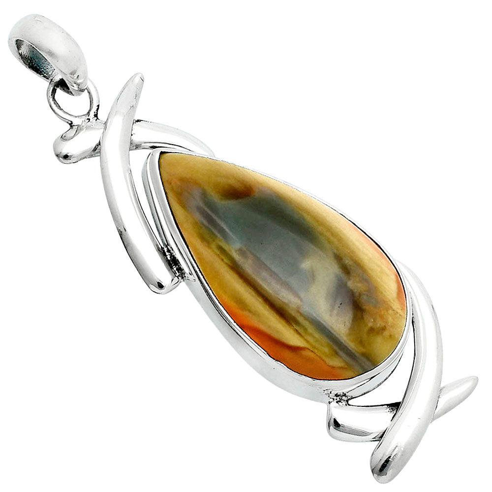Natural Imperial Jasper - Mexico Pendant P-1428 SDP157617