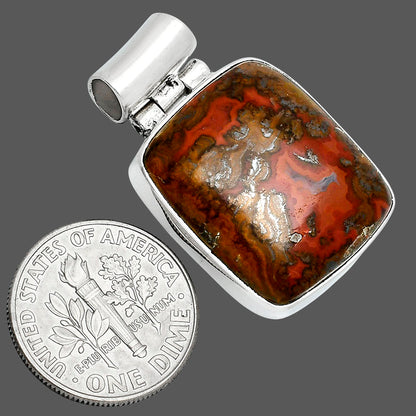 Natural Rare Cady Mountain Agate Pendant P-1621 SDP157621