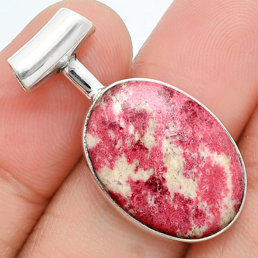 Natural Pink Thulite - Norway Pendant P-1632 SDP157622