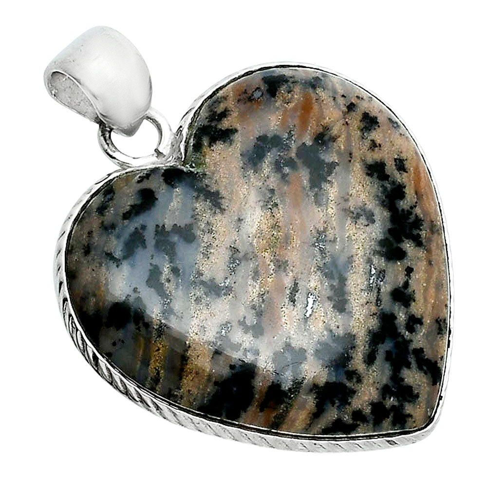 Natural Russian Honey Dendrite Opal Pendant P-1053 SDP157623