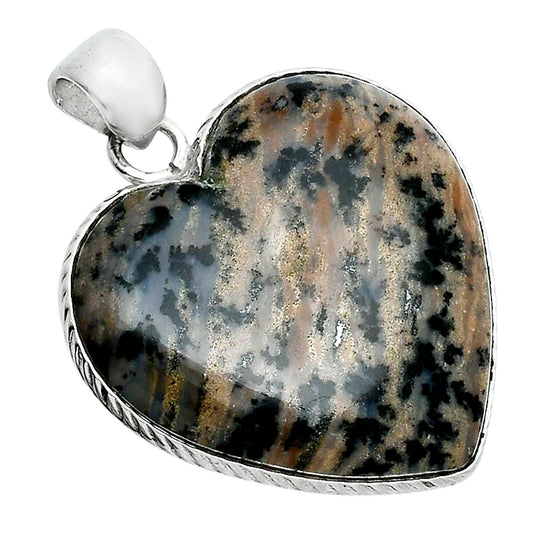 Natural Russian Honey Dendrite Opal Pendant P-1053 SDP157623