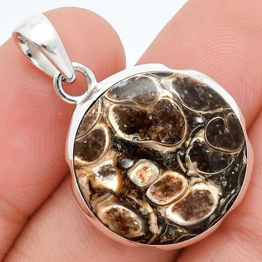 Natural Turtella Jasper - USA Pendant P-1110 SDP157630