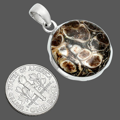 Natural Turtella Jasper - USA Pendant P-1110 SDP157630