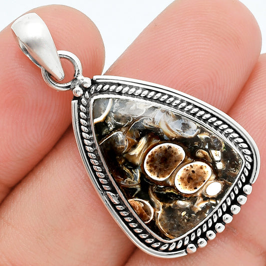 Natural Turtella Jasper - USA Pendant P-1511 SDP157636
