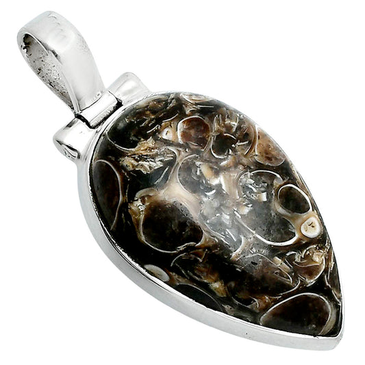 Natural Turtella Jasper - USA Pendant P-1151 SDP157640