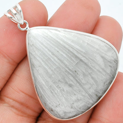 Natural White Scolecite Pendant P-1001 SDP157644
