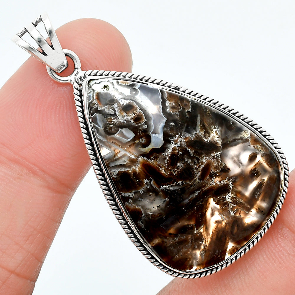 Natural Stick Agate Pendant P-1056 SDP157662