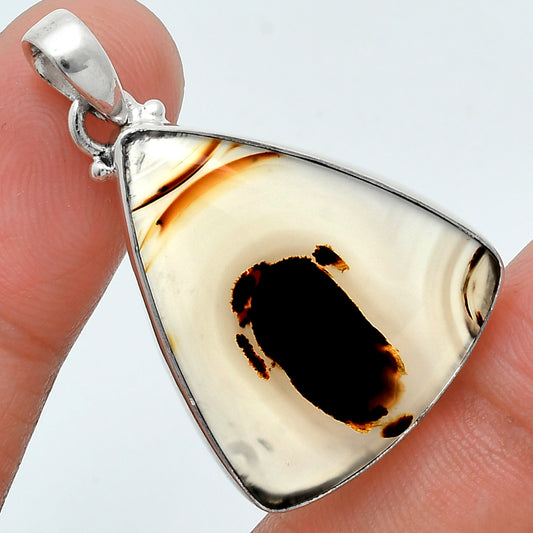 Natural Montana Agate - USA Pendant P-1001 SDP157665