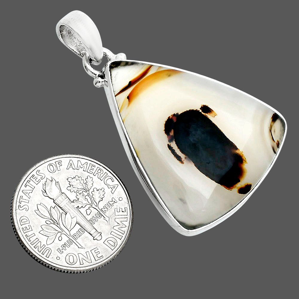 Natural Montana Agate - USA Pendant P-1001 SDP157665
