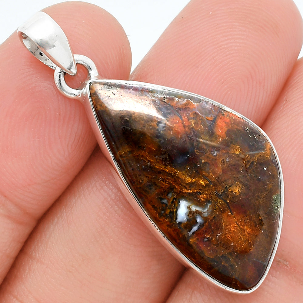 Natural Red Moss Agate Pendant P-1001 SDP157669