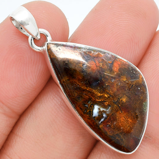 Natural Red Moss Agate Pendant P-1001 SDP157669