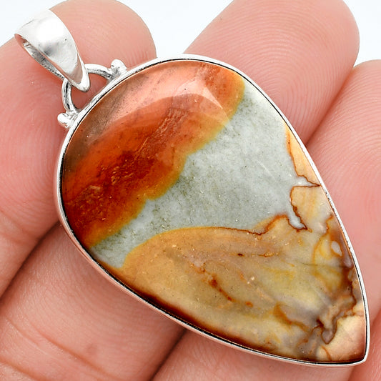 Natural Polygram Jasper Pendant P-1001 SDP157671