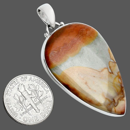 Natural Polygram Jasper Pendant P-1001 SDP157671
