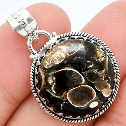 Natural Turtella Jasper - USA Pendant P-1515 SDP157683