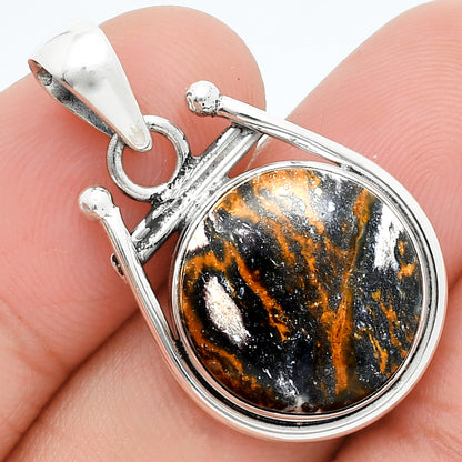 Natural Indian Blanket Jasper Pendant P-1604 SDP157688