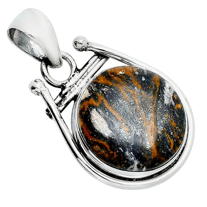 Natural Indian Blanket Jasper Pendant P-1604 SDP157688