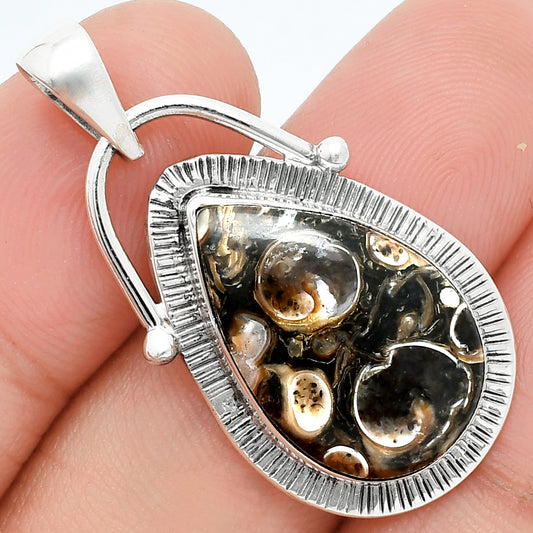 Natural Turtella Jasper - USA Pendant P-1367 SDP157690