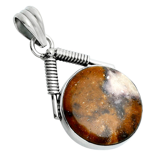 Natural Indian Blanket Jasper Pendant P-1600 SDP157700