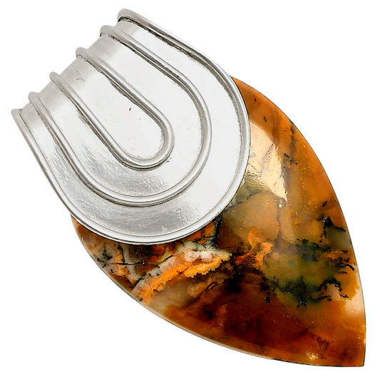 Amethyst Sage Agate Pendant P-1584 SDP157778