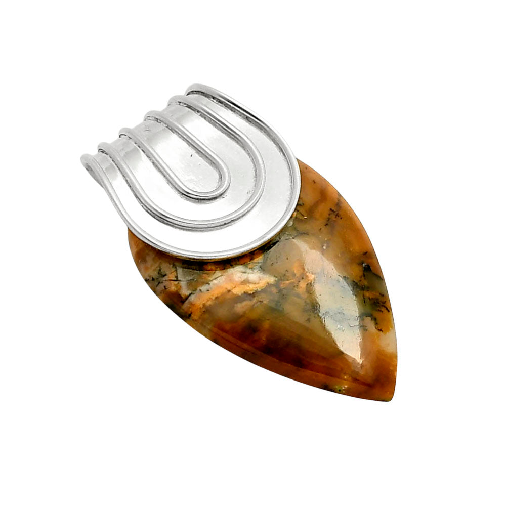 Amethyst Sage Agate Pendant P-1584 SDP157778