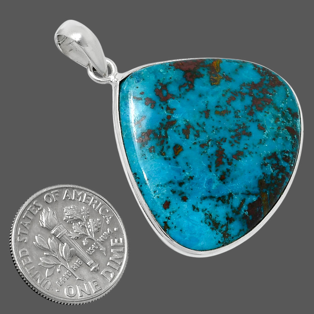 Natural Shattuckite - USA Pendant P-1001 SDP157816