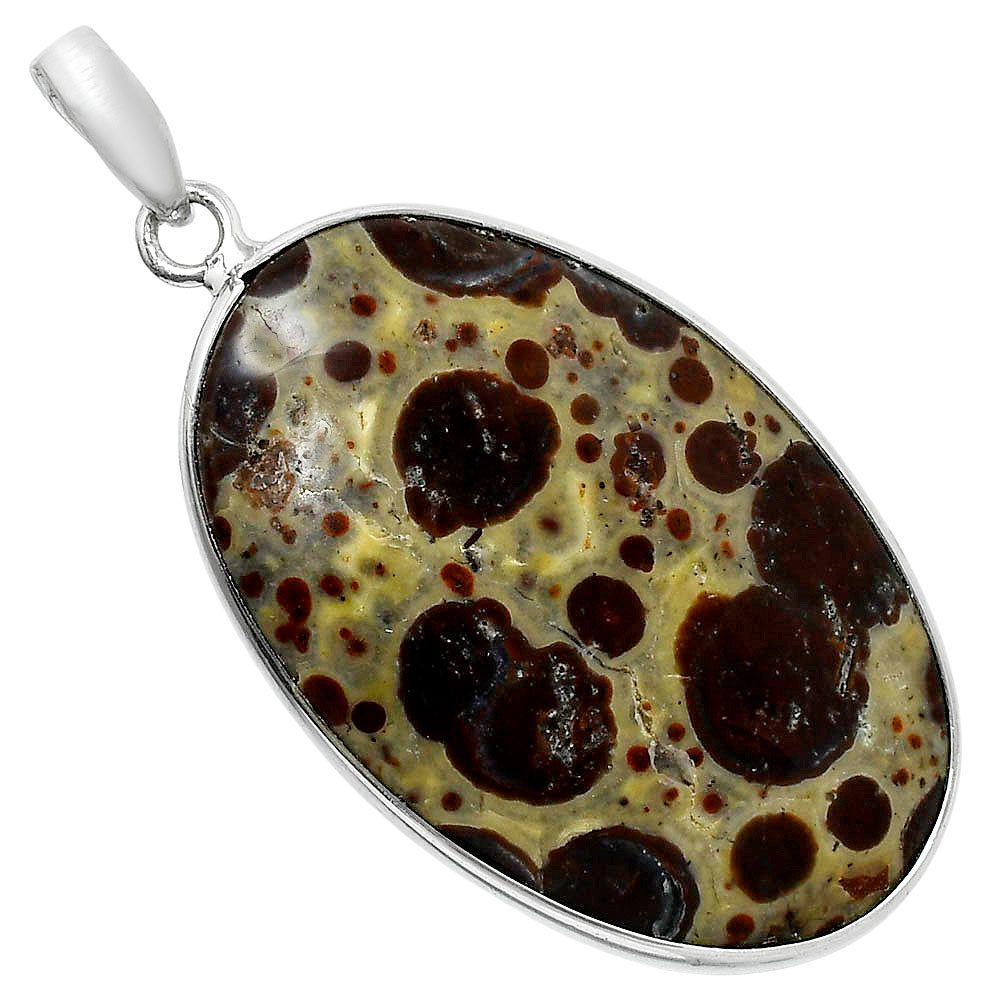 Natural Poppy Jasper Pendant P-1001 SDP157832