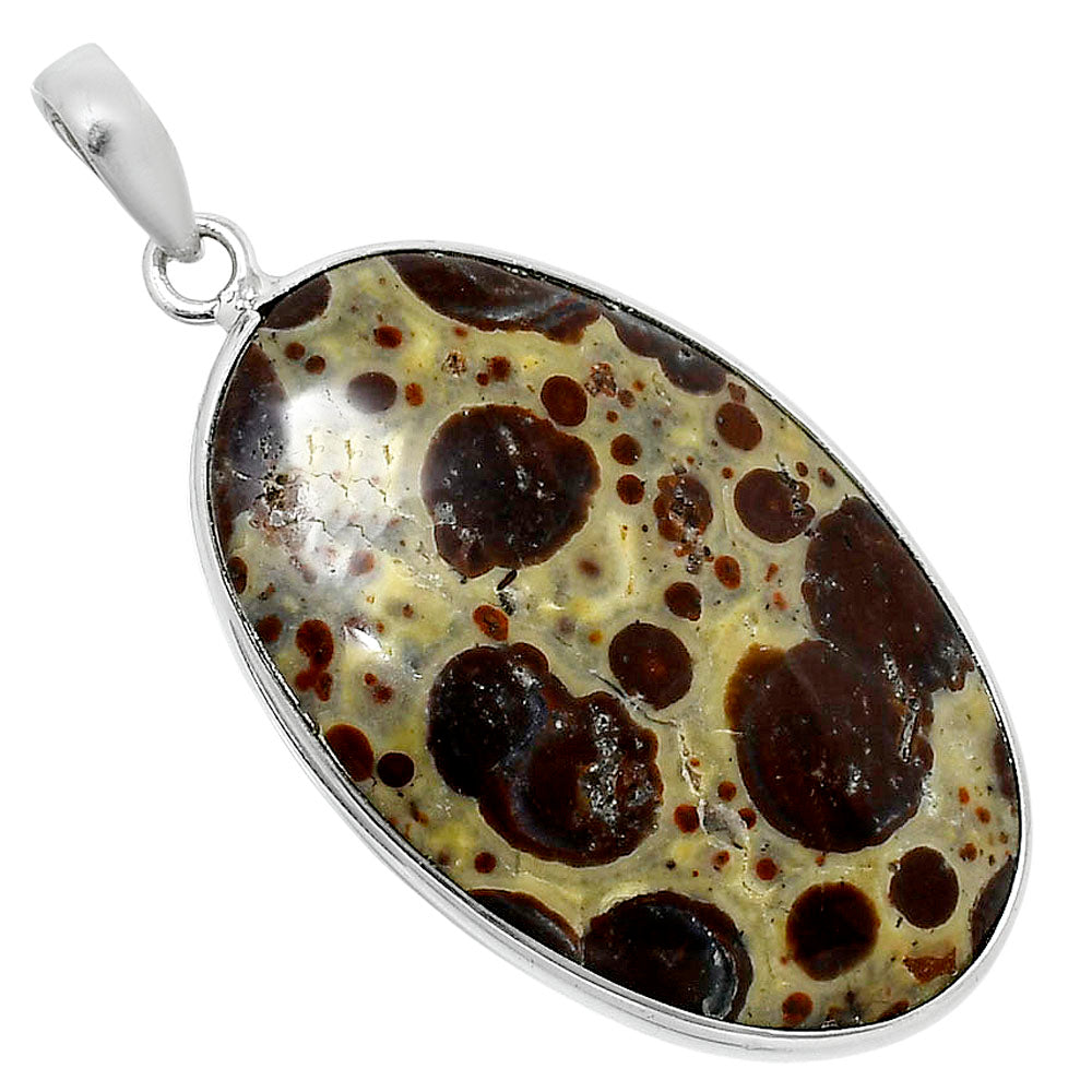 Natural Poppy Jasper Pendant P-1001 SDP157832