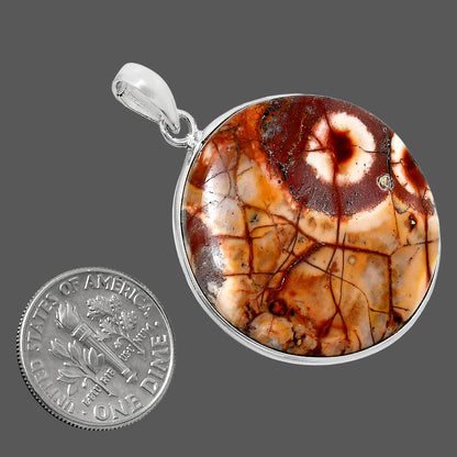 Natural Mexican Bird Eye Pendant P-1001 SDP157863