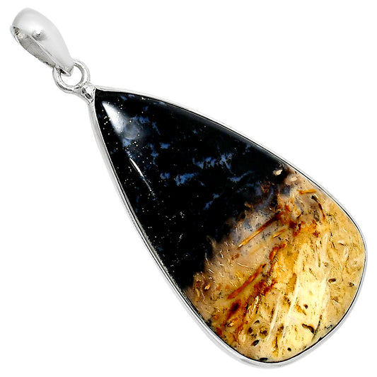 Natural Root Plume Agate Pendant P-1001 SDP157886