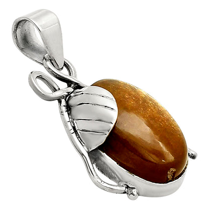 Australian Lattice Sunstone Pendant SDP158088